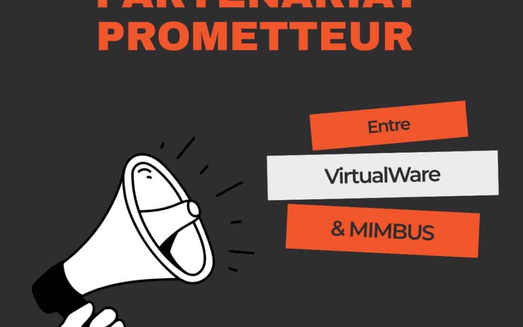 La 3D au service des entreprises : Virtualware et MIMBUS annoncent un partenariat majeur en France